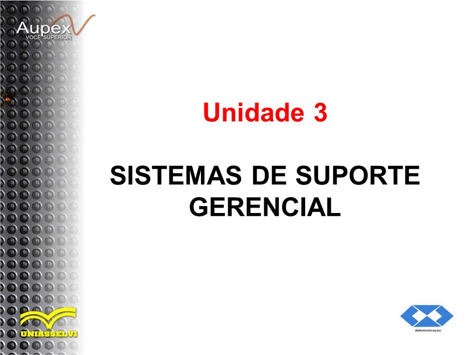 Sistemas De Informa O Unidade Ppt Carregar